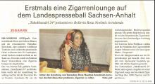 Zigarrenevent beim 20. Landespresseball Sachsen-Anhalt 2011